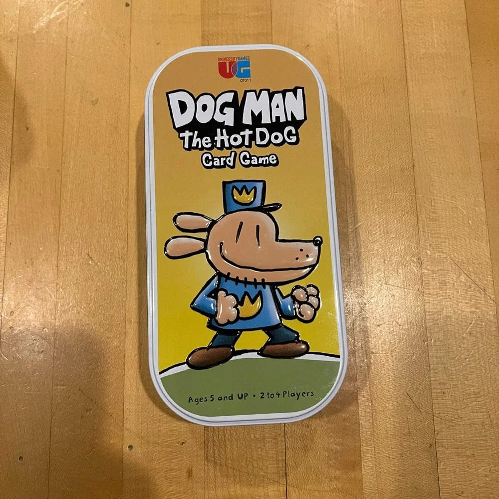 Dog Man The Hot Dog Card Game - Yellow